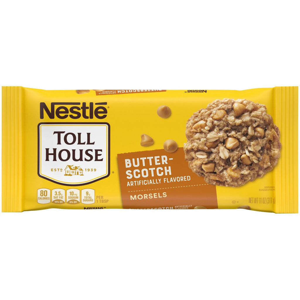 Nestle Toll House Butterscotch Chips for Cookie Baking - 11oz: Gluten-Free, No Artificial