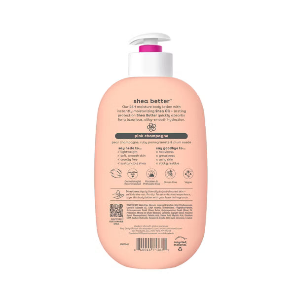 EOS Shea Better Moisture Body Lotion - Pink Champagne