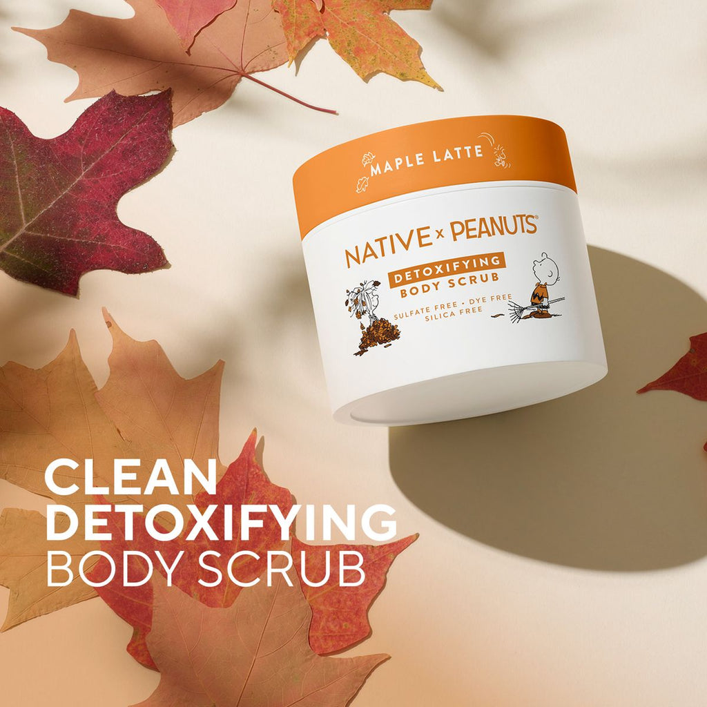 Native Peanuts Limited Edition Body Wash - Scrub Maple Latte - 12oz