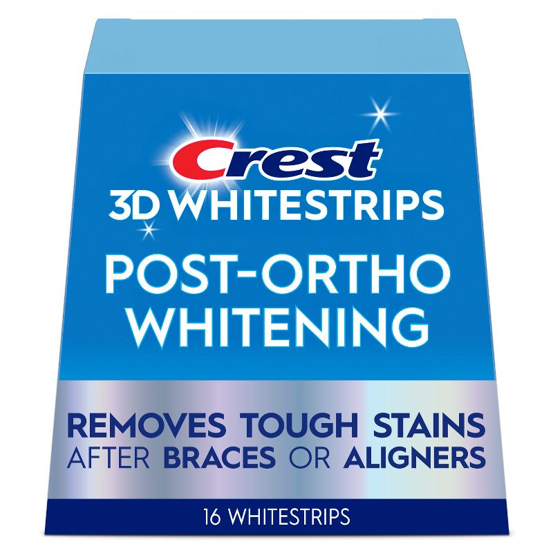 Crest 3D Whitestrips Post-Ortho Whitening System