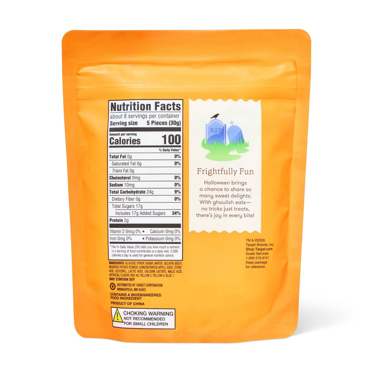 Sour Sanded Halloween Gummy Candy - Target Favorite Day