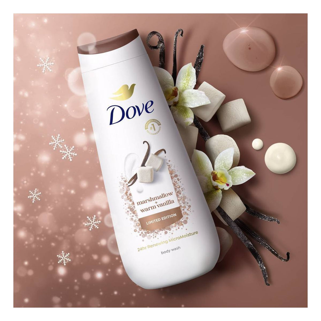 Dove Beauty Limited Edition Body Wash - Marshmallow & Warm Vanilla - 20 fl oz