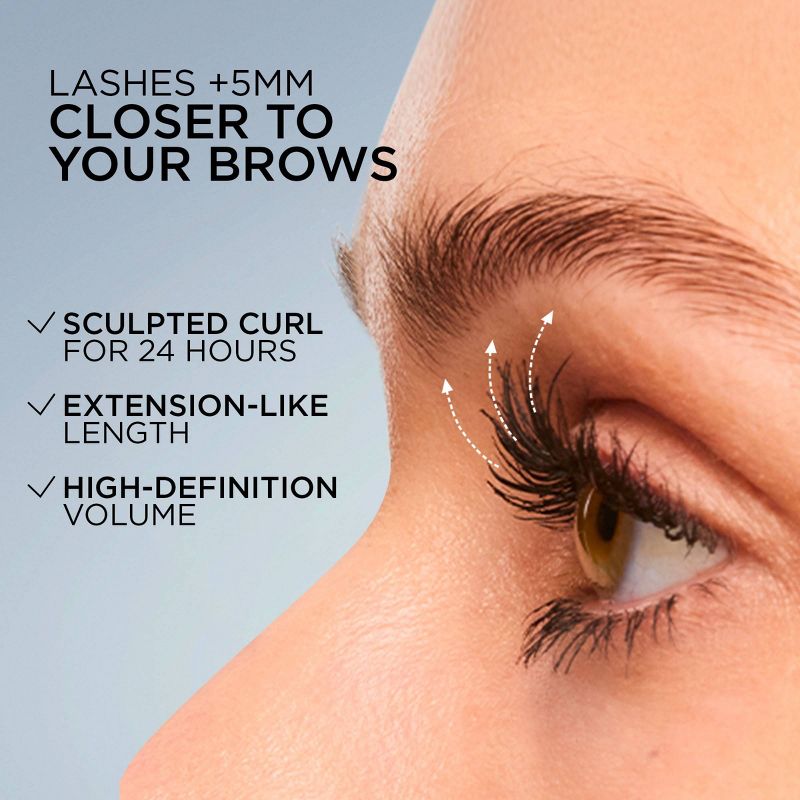 L'Oreal Paris Extensionist Curling & Lengthening Mascara - True Brown Washable 996 - 0.41 fl oz