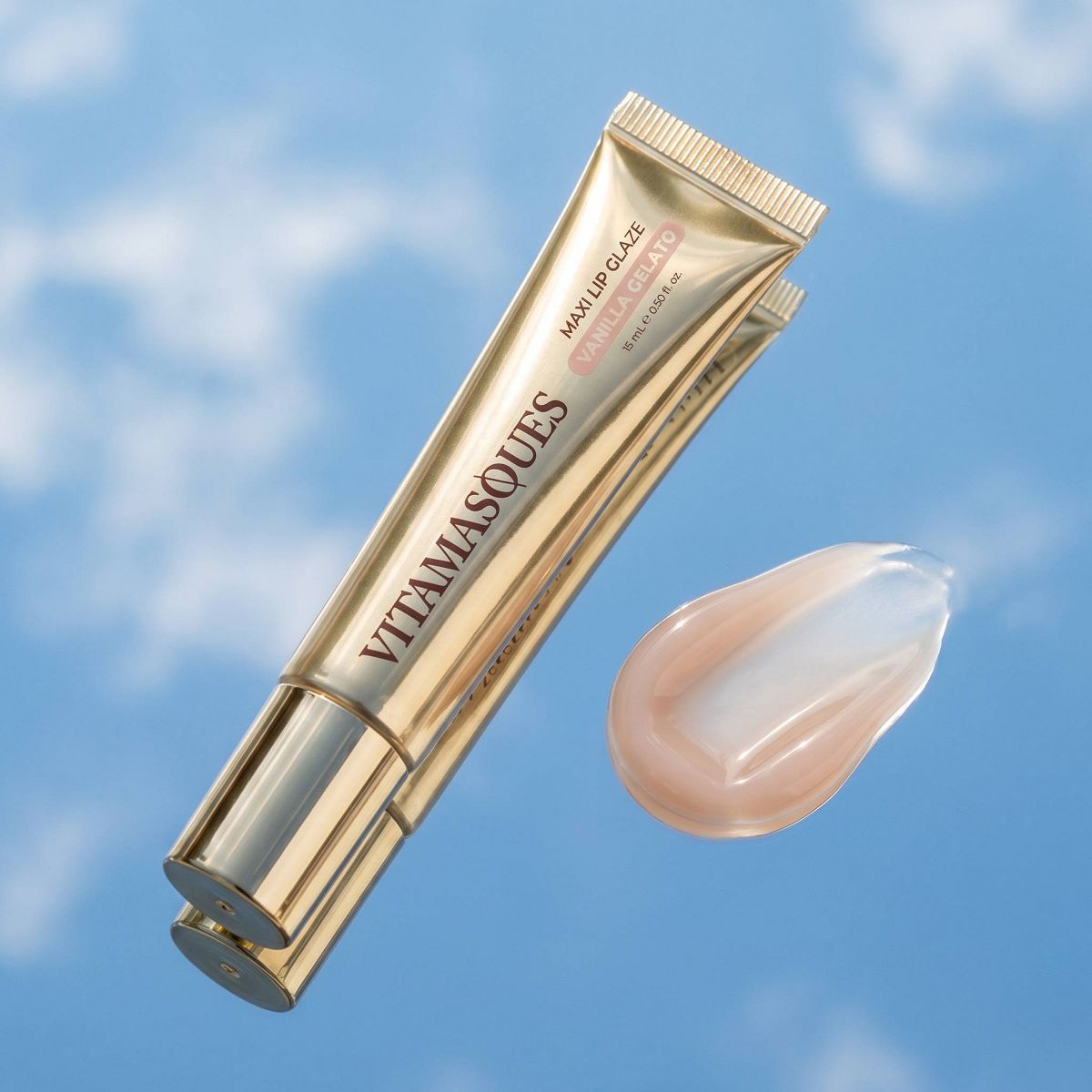 Vitamasques Lip Maxi Glaze - Vanilla Gelato - 0.5 fl oz