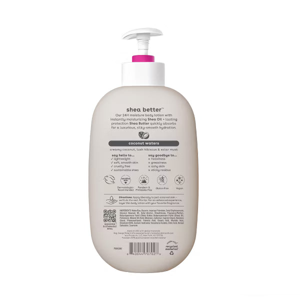 EOS Shea Better Moisture Body Lotion - Coconut Waters
