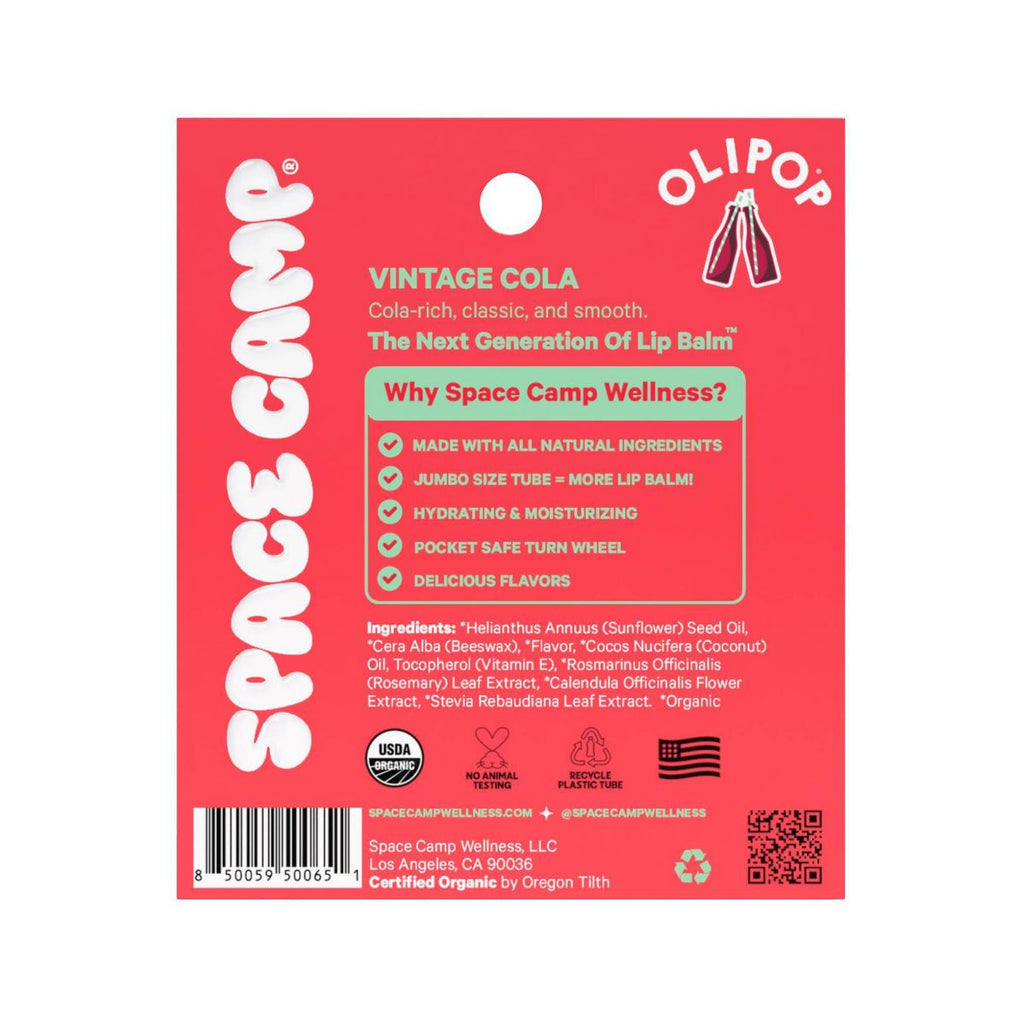 Space Camp Wellness Vintage Cola Lip Balm 0.25oz