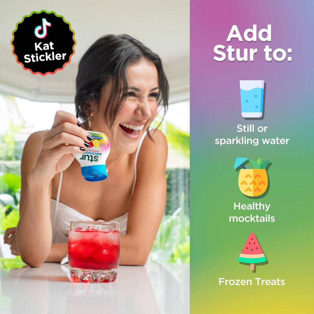 Stur Electrolytes Paradise Vibe Liquid Water Enhancer - 1.62 fl oz