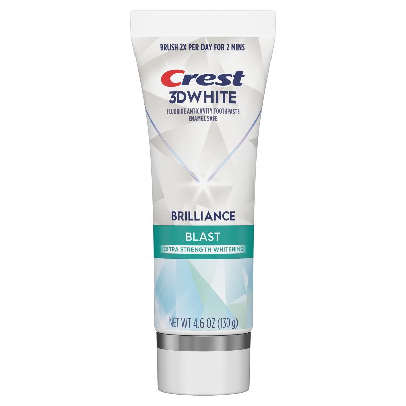 Crest 3D White Brilliance Blast Whitening Toothpaste 4.6oz