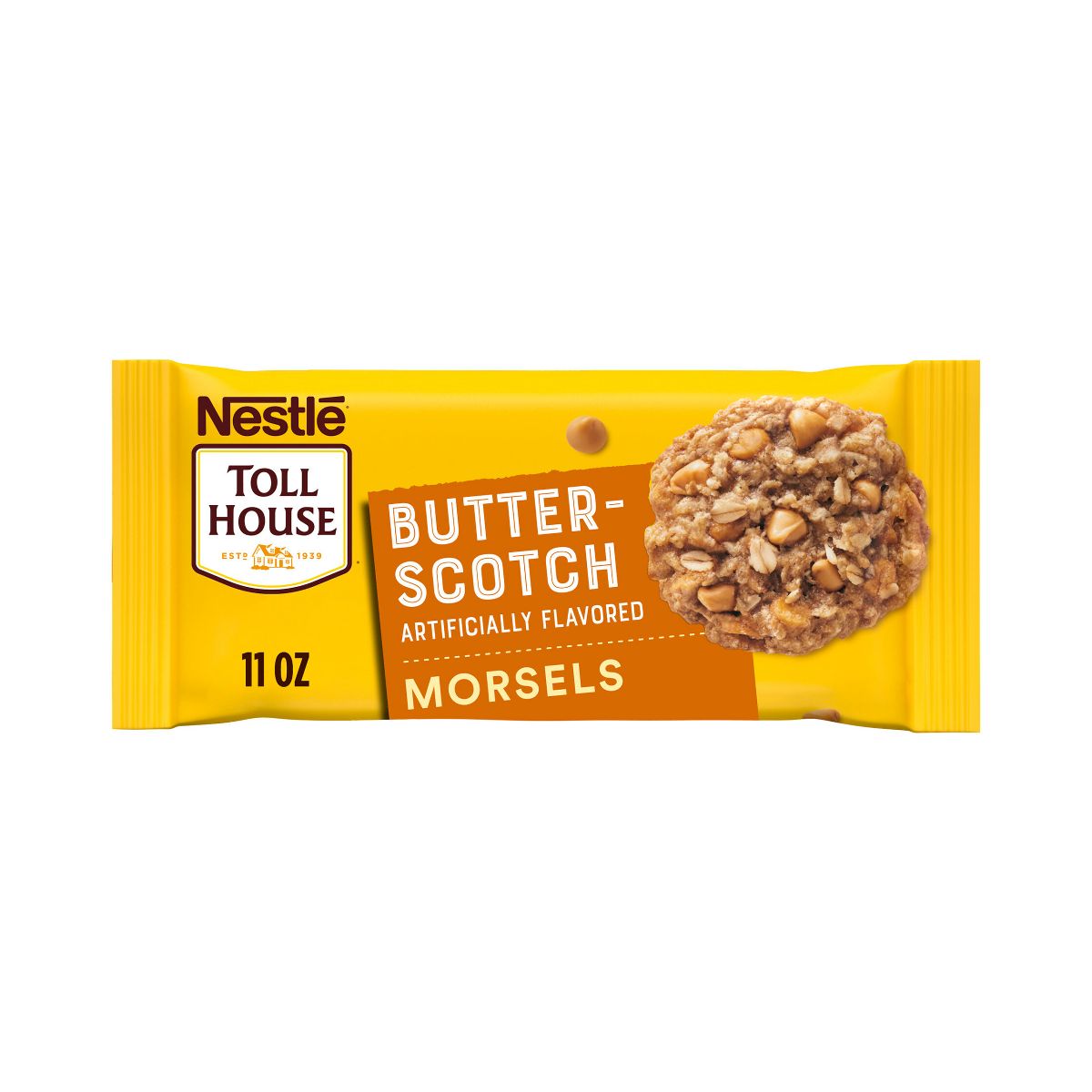 Nestle Toll House Butterscotch Chips for Cookie Baking - 11oz: Gluten-Free, No Artificial
