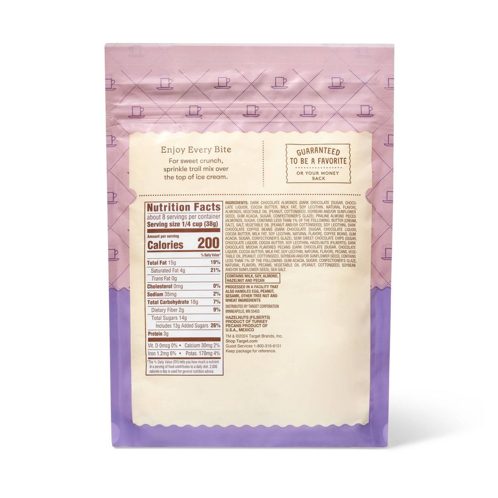 Favorite Day Dark Chocolate Espresso Trail Mix 11oz