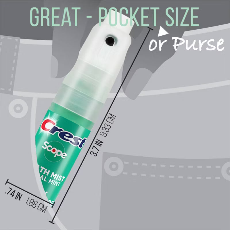 Crest Portable Breath Scope Mint Breath Sprays