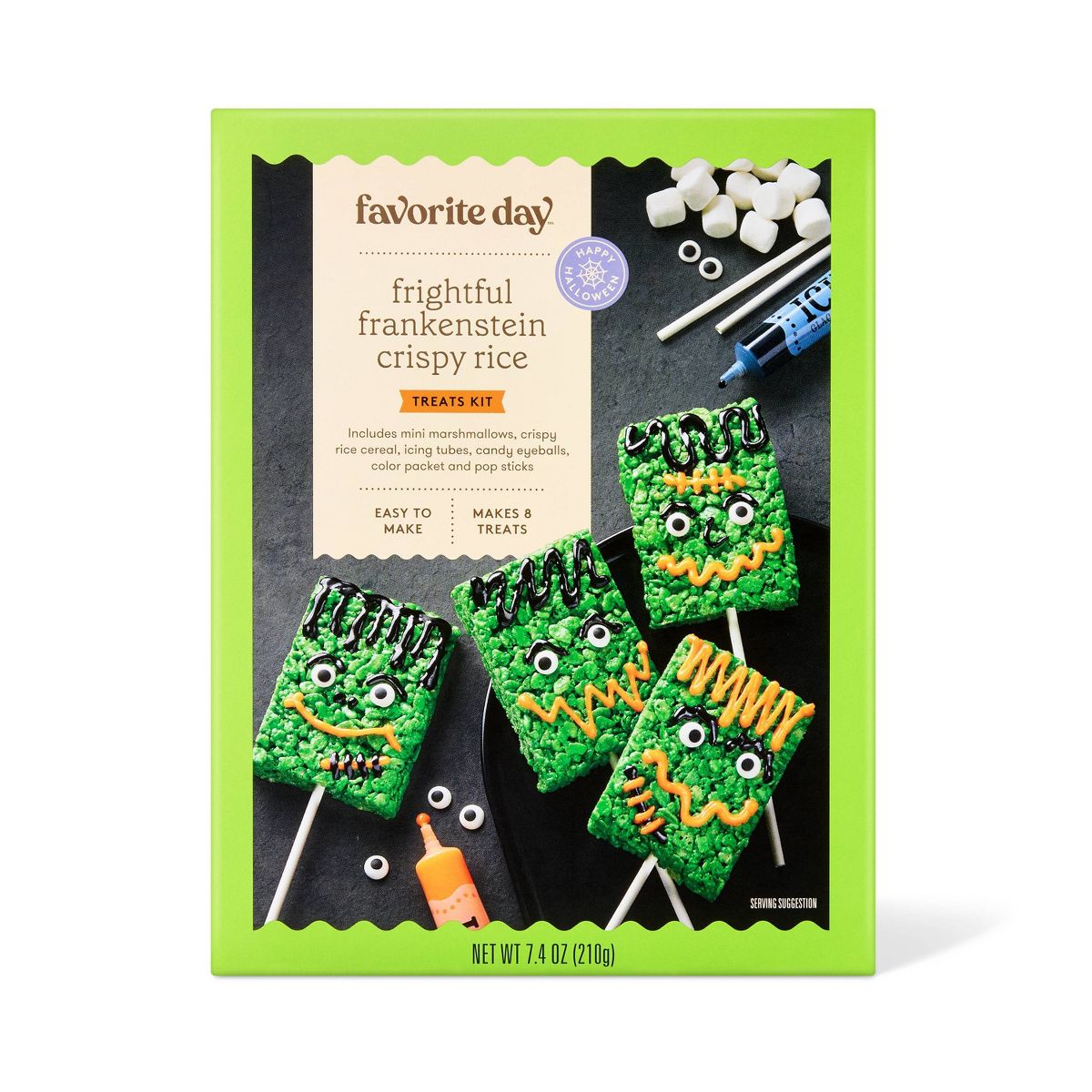 Frightful Frankenstein Crispy Rice Treats Kit - Target Favorite Day
