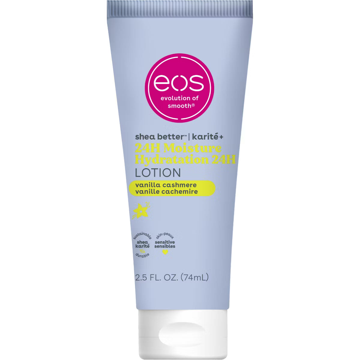eos Mini Body Lotion - Vanilla - 2.5 oz
