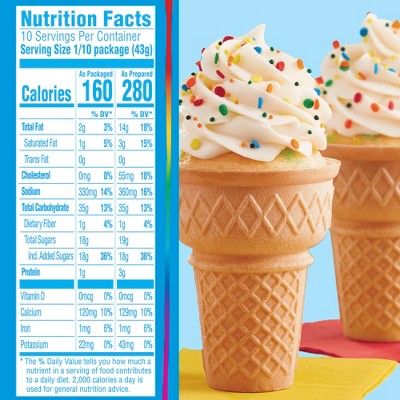 Pillsbury Funfetti Premium Cake & Cupcake Mix - 15.25oz