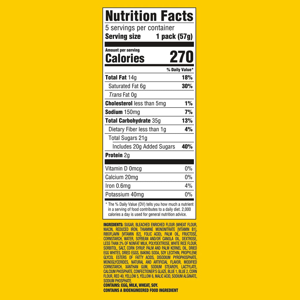 Oreo Cakesters Confetti Soft Snack Cakes Snack Packs - 10.1oz/5ct
