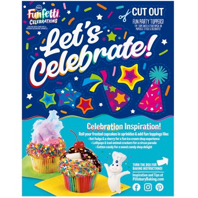 Pillsbury Funfetti Celebrations Cake Mix - 19.4oz
