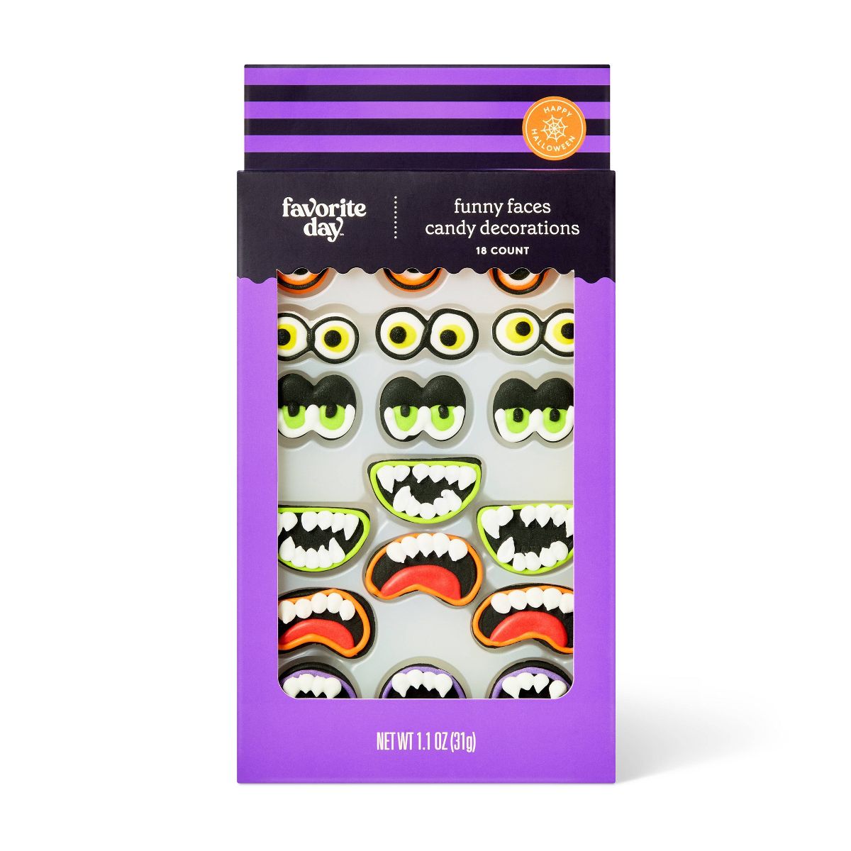 Funny Faces Halloween Candy Decorations - Target Favorite Day