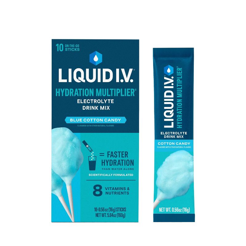 Liquid I.V. Hydration Multiplier - Cotton Candy 10 Pack