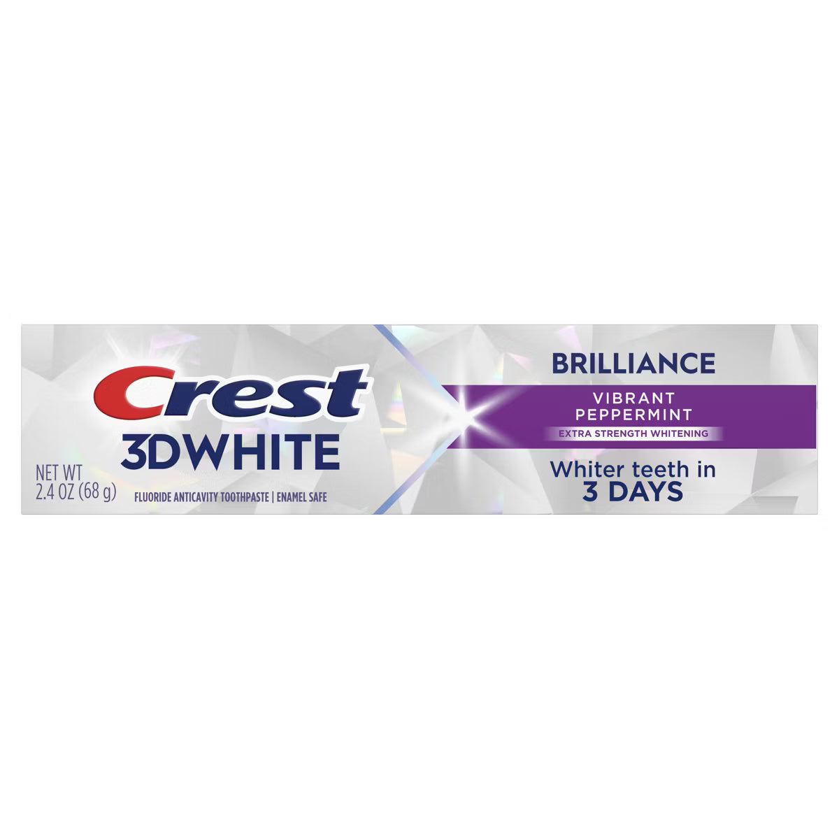 Crest 3D White Brilliance Whitening Toothpaste - Vibrant Peppermint