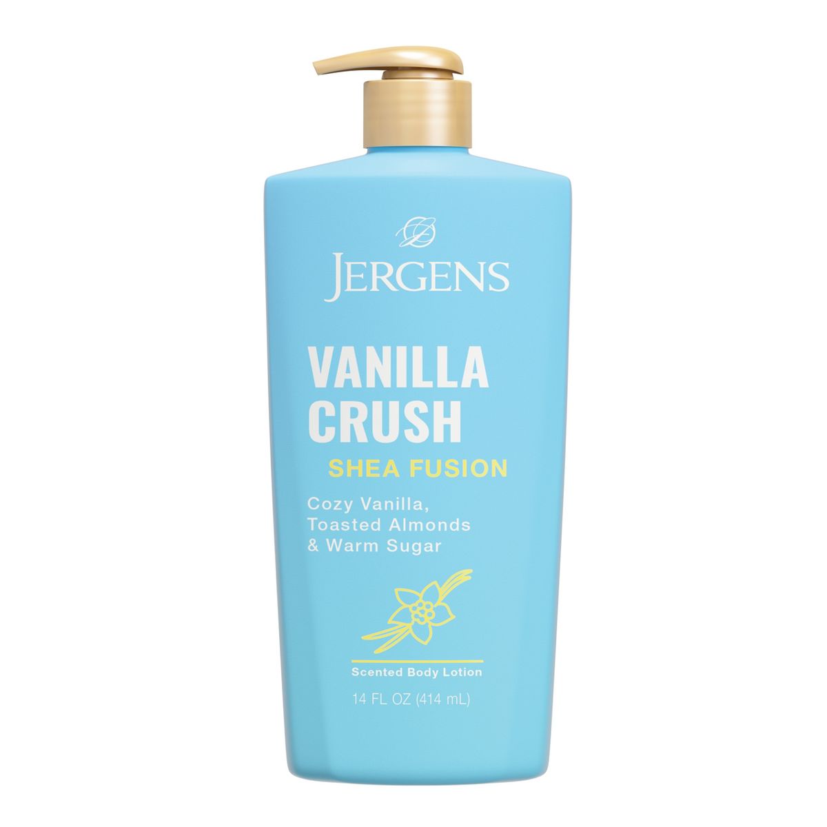 Jergens Shea Fusion Vanilla Crush Scented Body Lotion - 14 fl oz