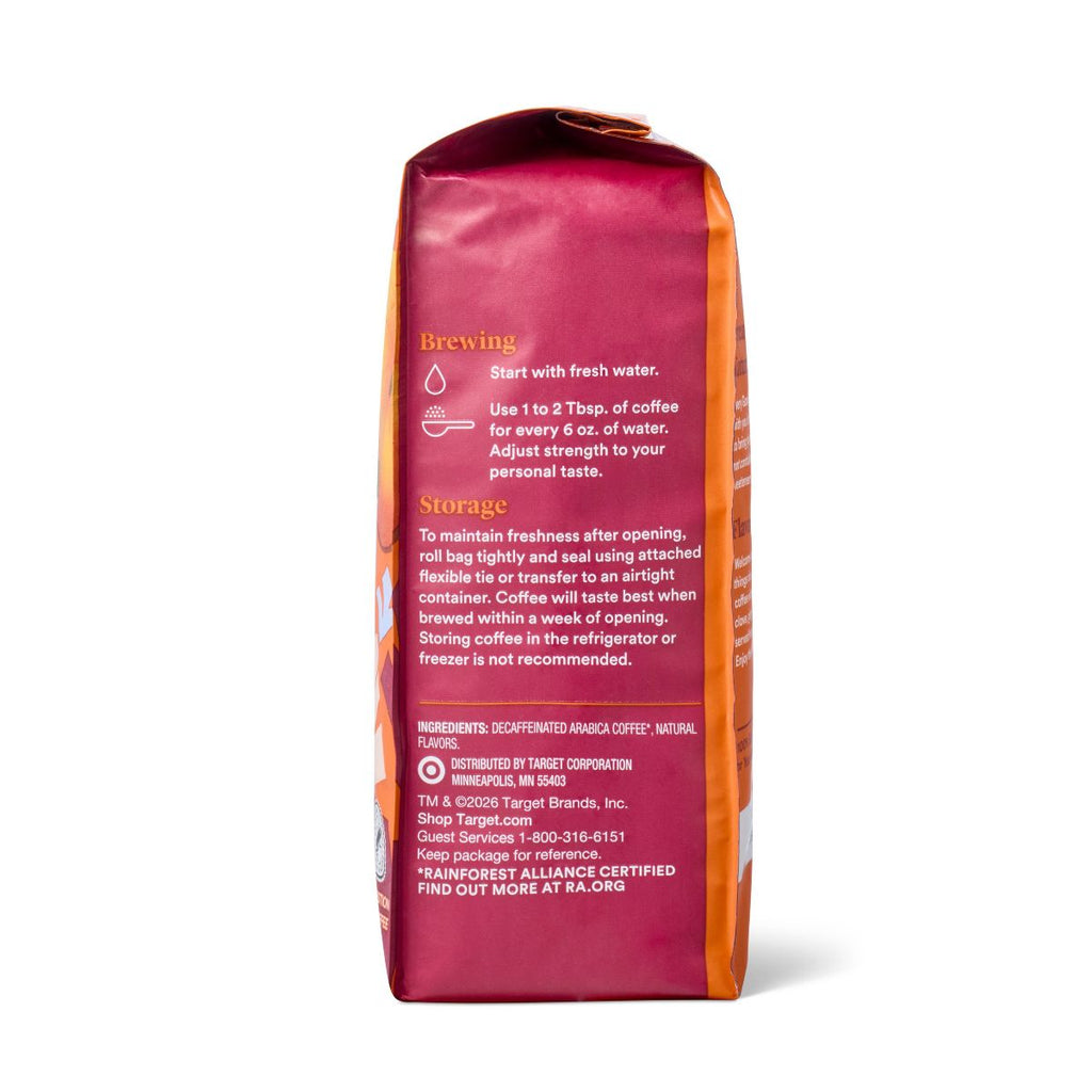 Good & Gather Pumpkin Spice Light Roast Ground Coffee - Decaf - 12oz