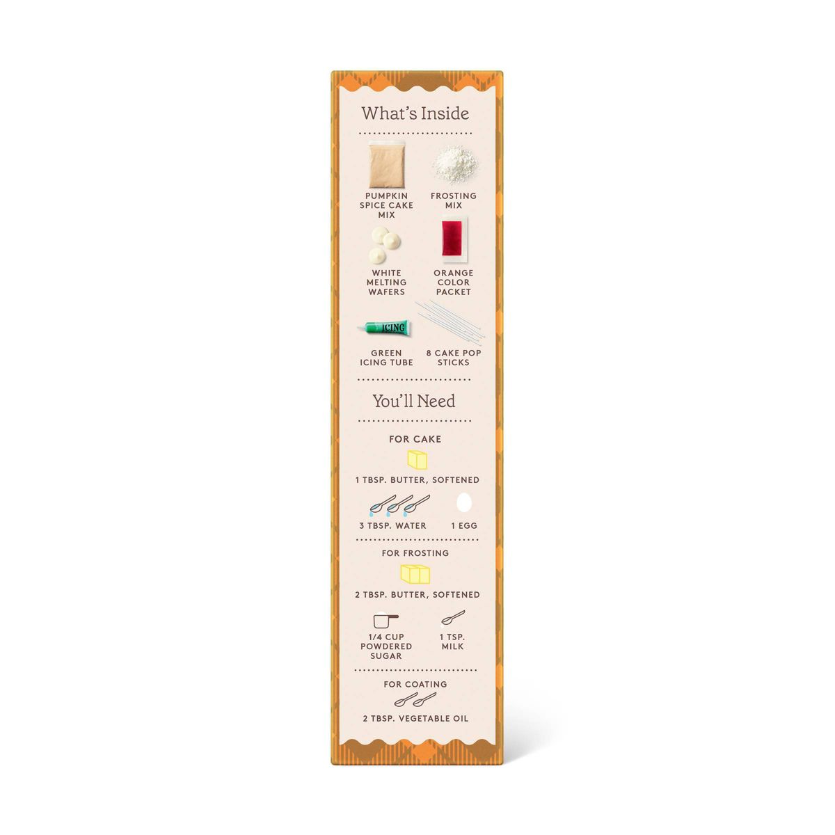 Halloween Fall Pumpkin Spice Cake Pops Kit - Target Favorite Day