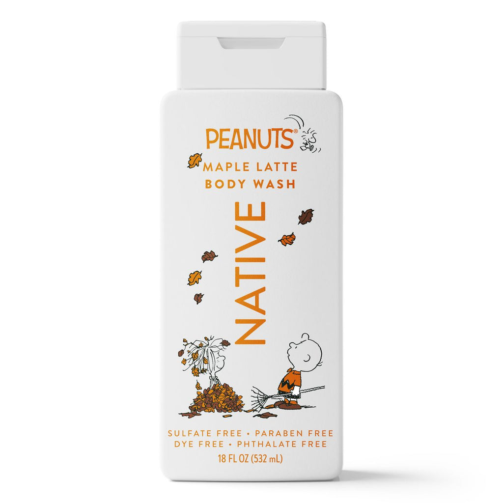 Native Peanuts Limited Edition Body Wash - Maple Latte - 18 fl oz
