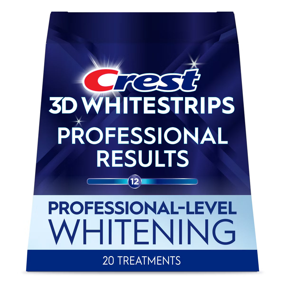 Crest 3D Whitestrips Professional White Teeth Whitening Kit 20 Treatments