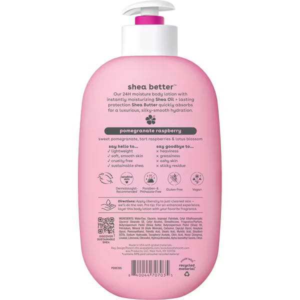 EOS Shea Better Moisture Body Lotion - Pomegranate Raspberry