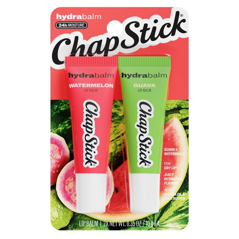 ChapStick Hydrabalm Guava & Watermelon Lip Repair Balm Duo