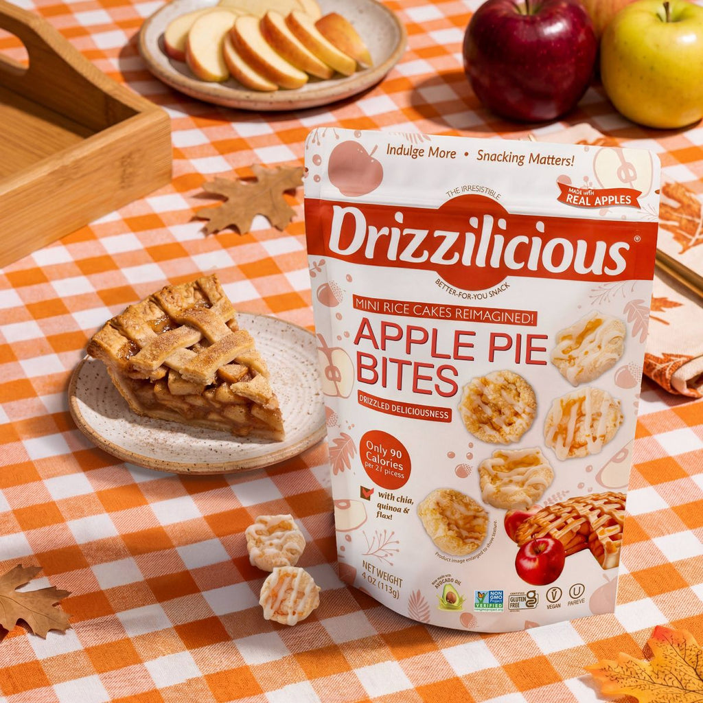 Drizzilicious Apple Pie Rice Cake - 4oz