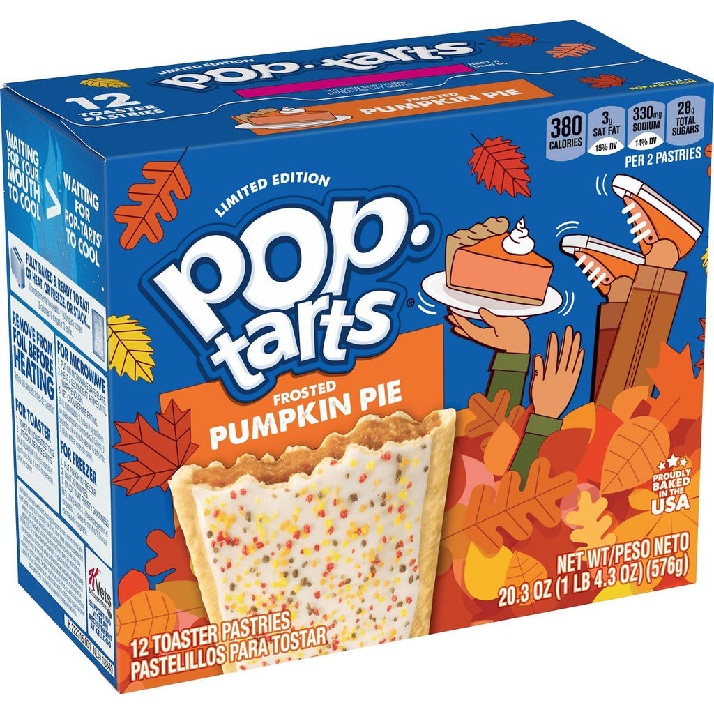 Pop-Tarts Frosted Pumpkin Pie Filling Toaster Pastries - 20.3oz/12ct