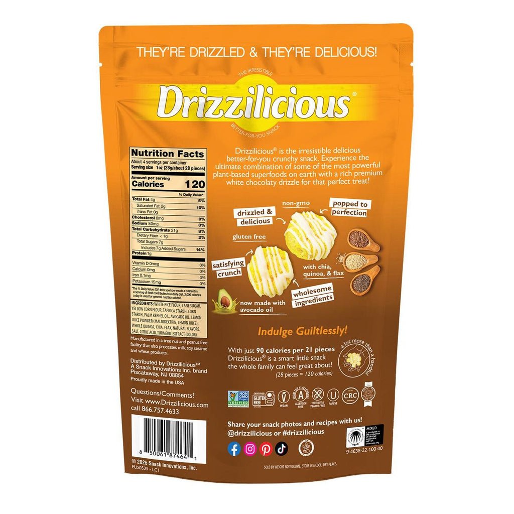 Drizzilicious Lemon Drizzled Mini Rice Cake - 4oz