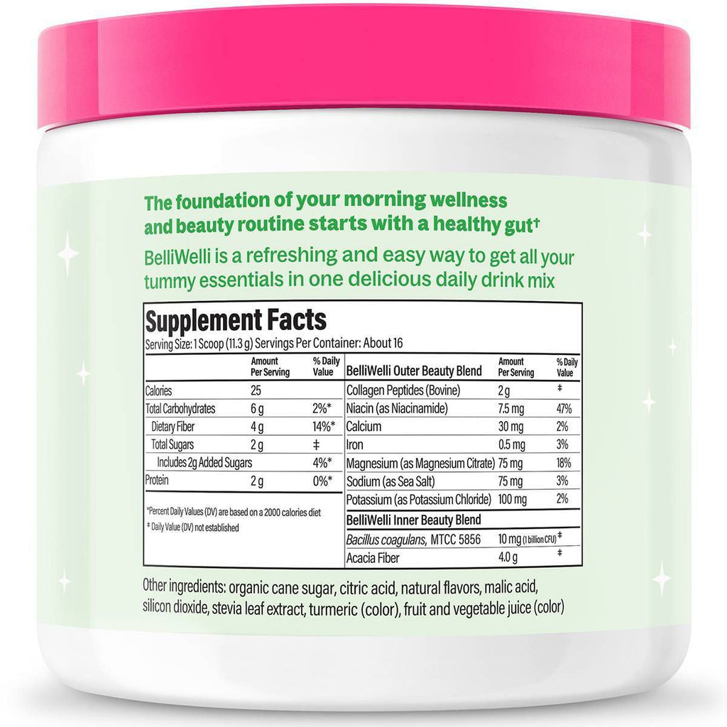 BelliWelli Multivitamin Powder - Watermelon