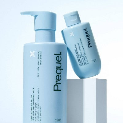 Prequel Urea Advanced Relief Face Moisturizing Milk - Travel Size - 3.4oz