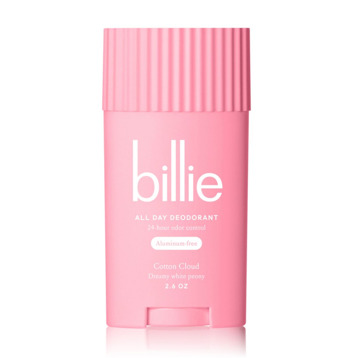 Billie All-Day Solid Deodorant Cotton Cloud - 2.6oz