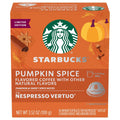 Starbucks Pumpkin Spice Vertuo Line Light Roast Coffee Pods - 8ct