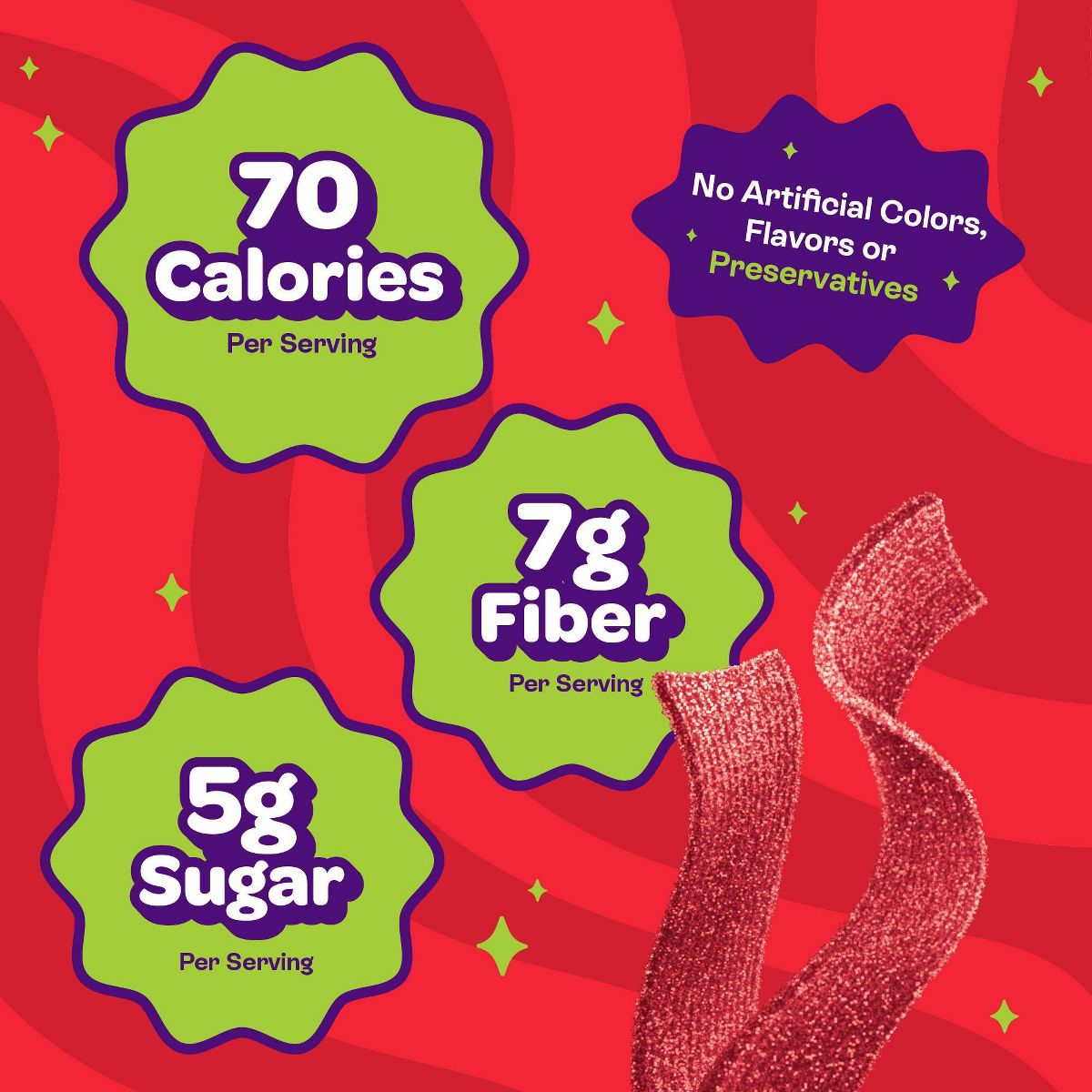 Joyride Cherry Limeade Strips Candy - 3.5oz