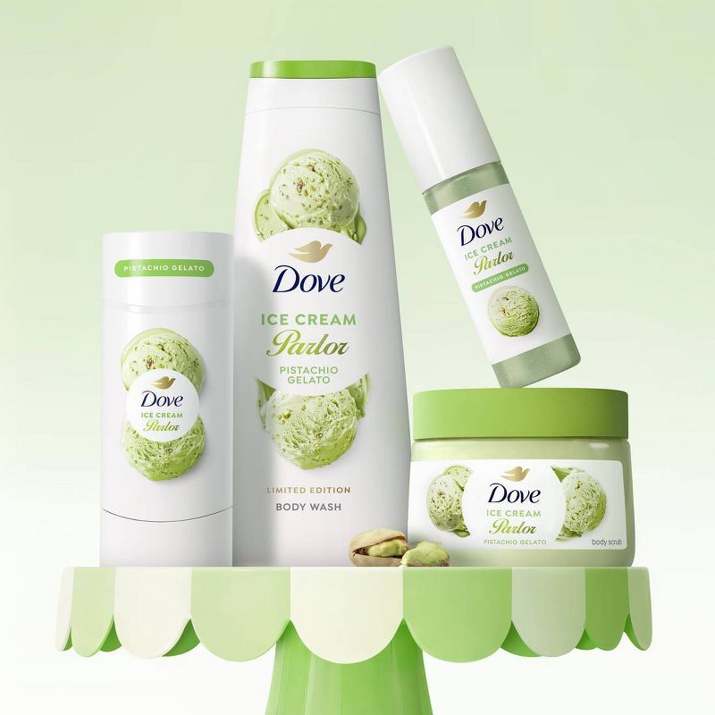 Dove Pistachio Gelato Beauty Body Scrub 15oz