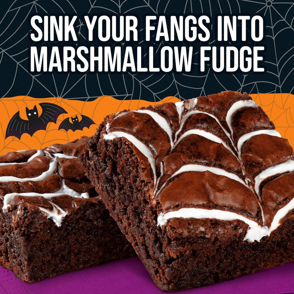 Pillsbury Funfetti Halloween Spiderweb Swirl Fudge Brownie Mix - 18.4oz