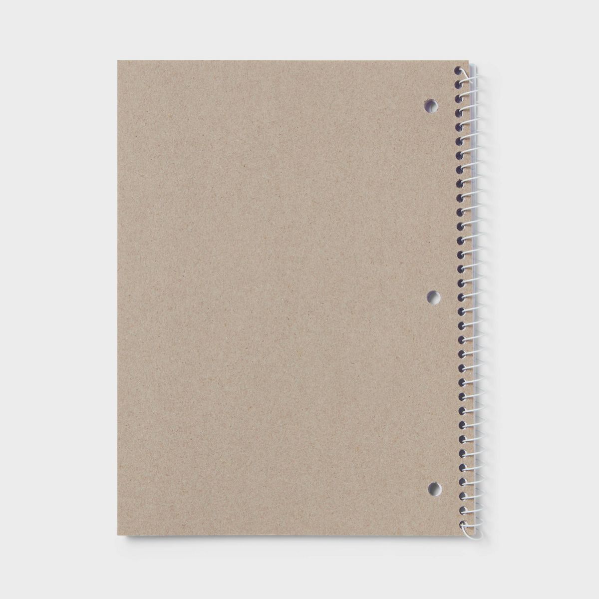 College Rule Spiral Notebook 7.5"x10.5" Poly Cover 70 Sheets Pastel Blue - up&up™