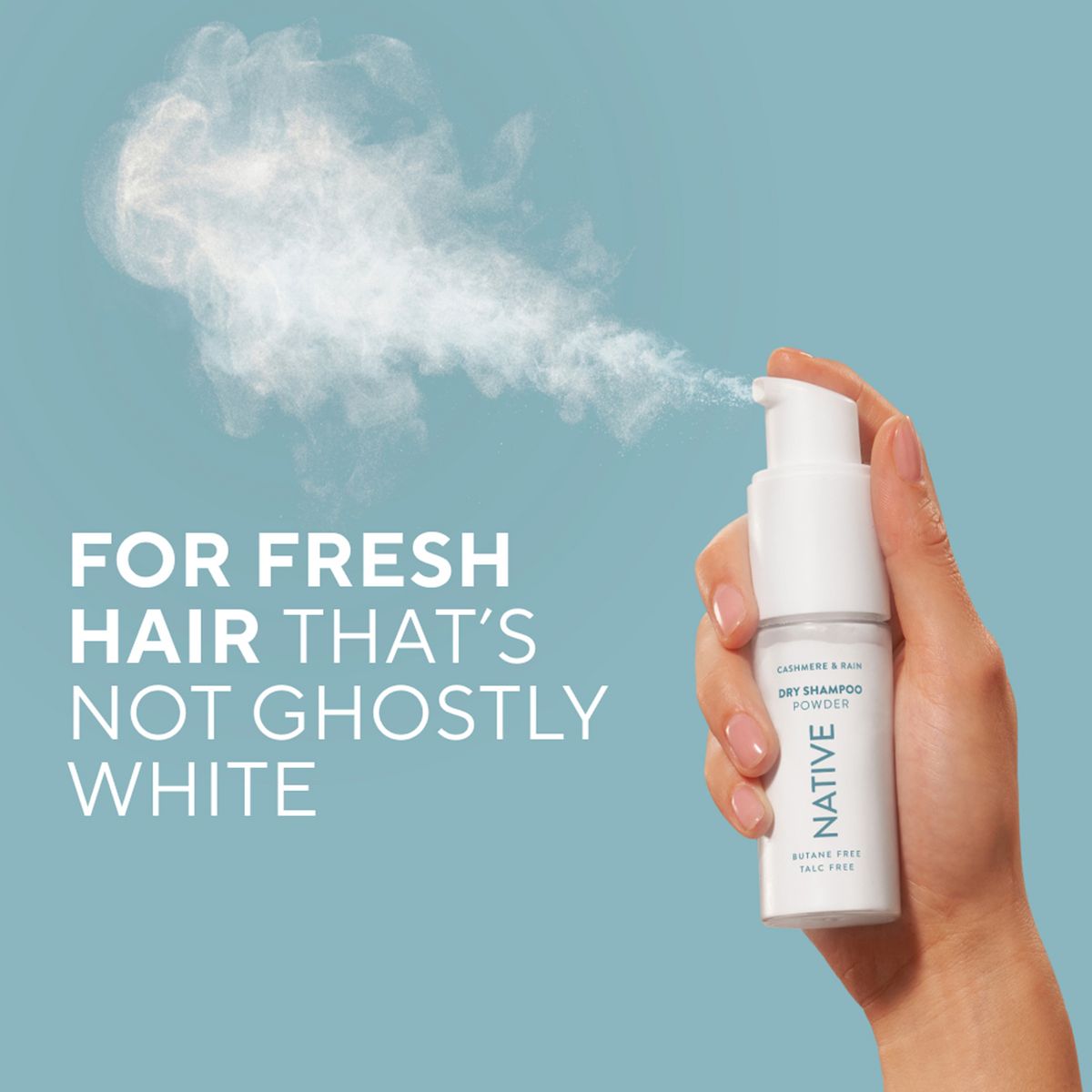 Native Powder Dry Shampoo - Cashmere & Rain