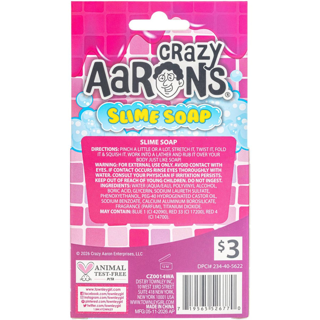 Crazy Aaron's Putty Soap Hot Pink