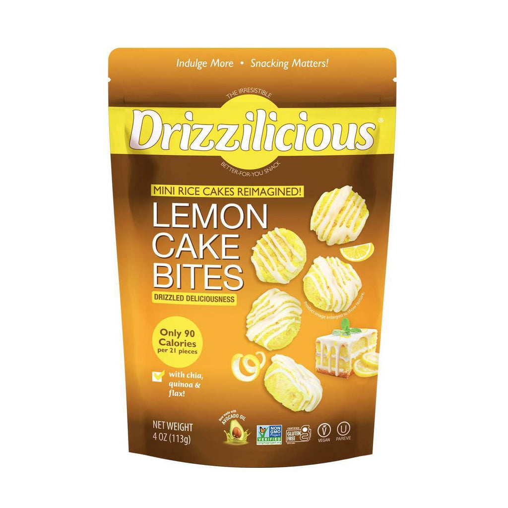 Drizzilicious Lemon Drizzled Mini Rice Cake - 4oz