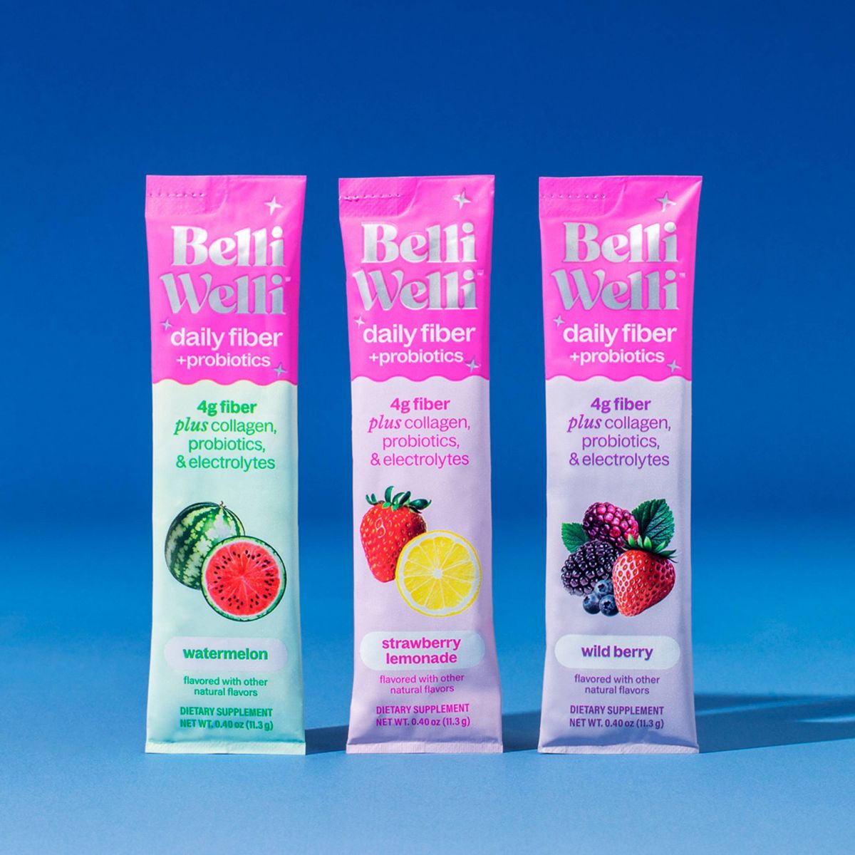BelliWelli Fiber Stickpack - 10ct