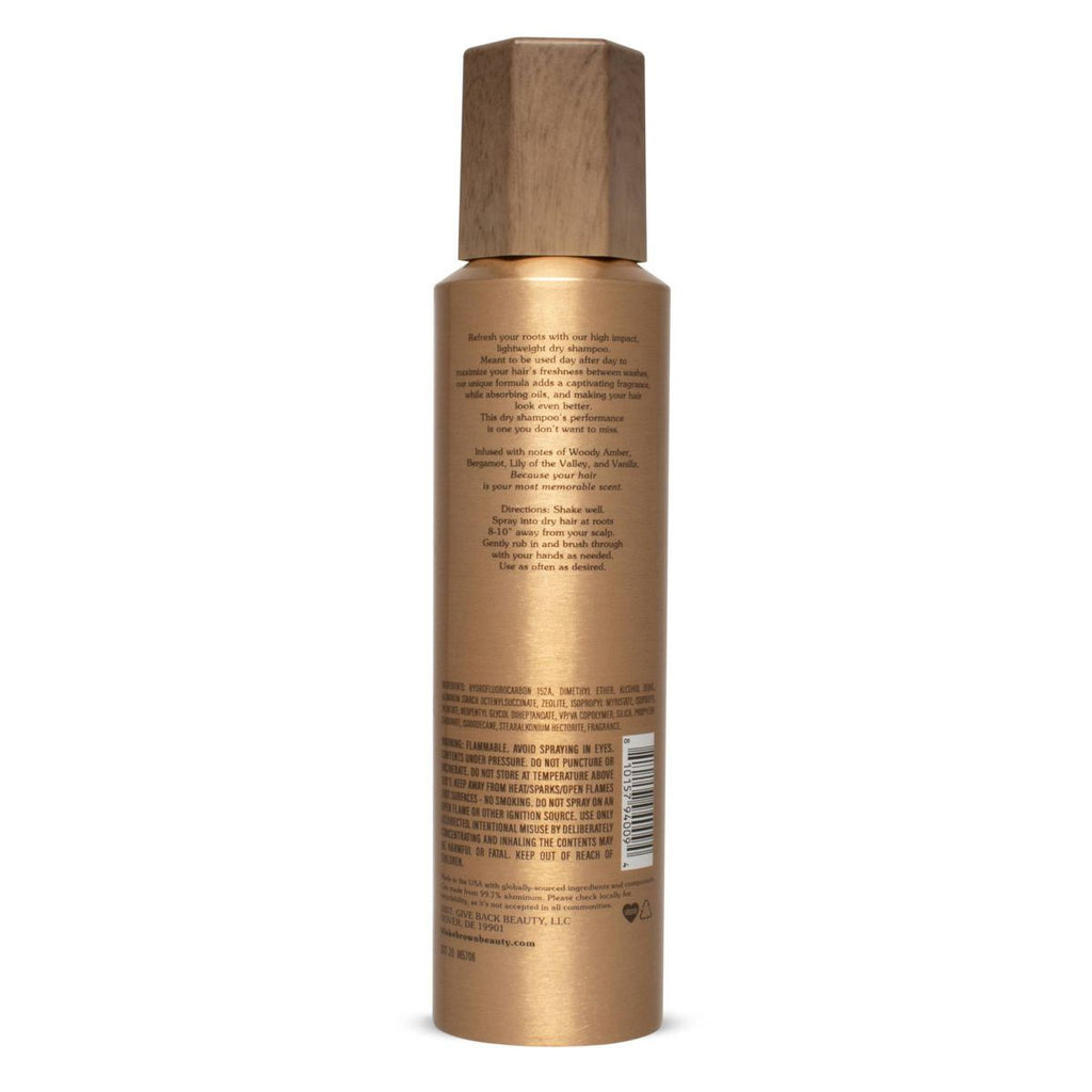 Blake Brown Dry Shampoo - Amber Vanille - Vanilla Sandalwood Fragrance - 5.8 fl oz