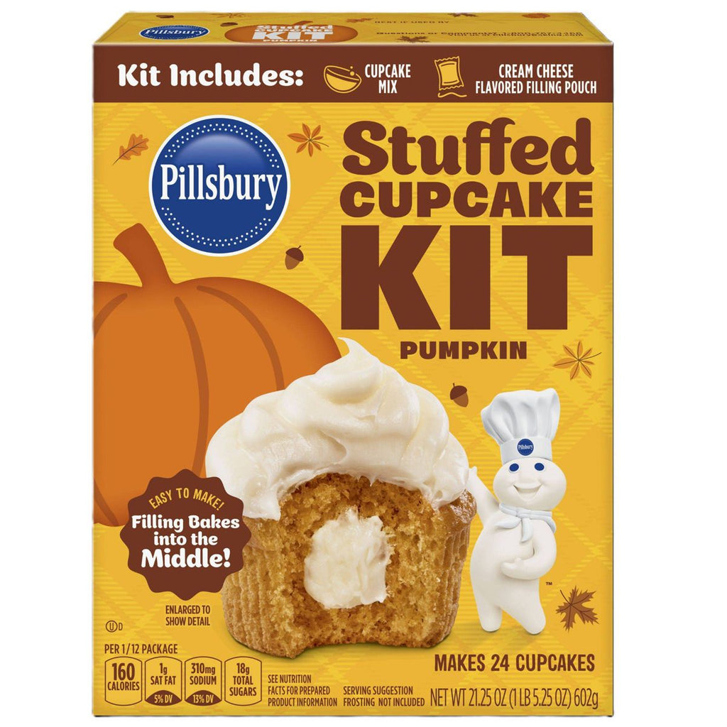 Pillsbury Stuffed Pumpkin Cupcake Mix - 21.25oz