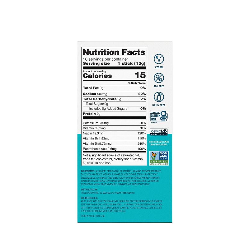 Liquid I.V. Sugar Free Hydration - Mango Pineapple 10 Pack