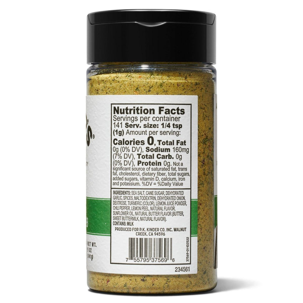 Kinder's Buttery Garlic and Herb Seasoning - 5oz
