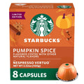 Starbucks by Nespresso Vertuo Line Pumpkin Spice Flavored Light Roast Coffee Pods - 8ct